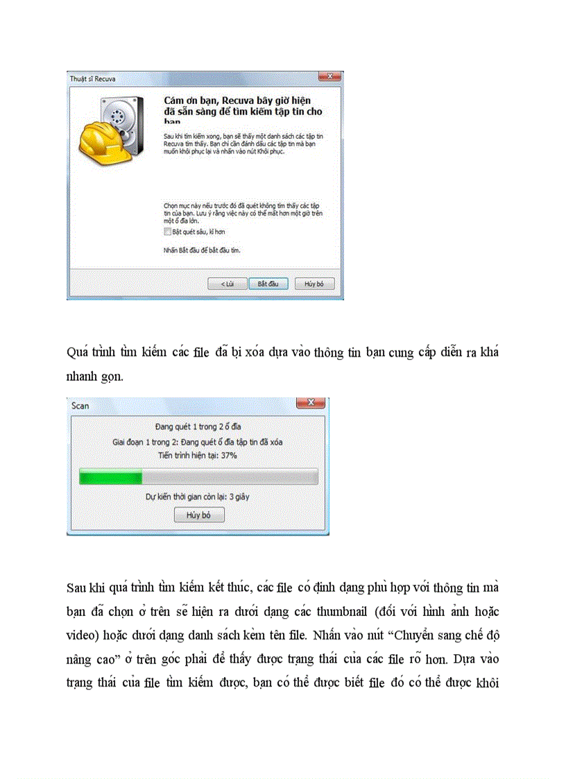 image for page Khôi phục dữ liệu bị mất trong ổ cứng thẻ nhớ usb