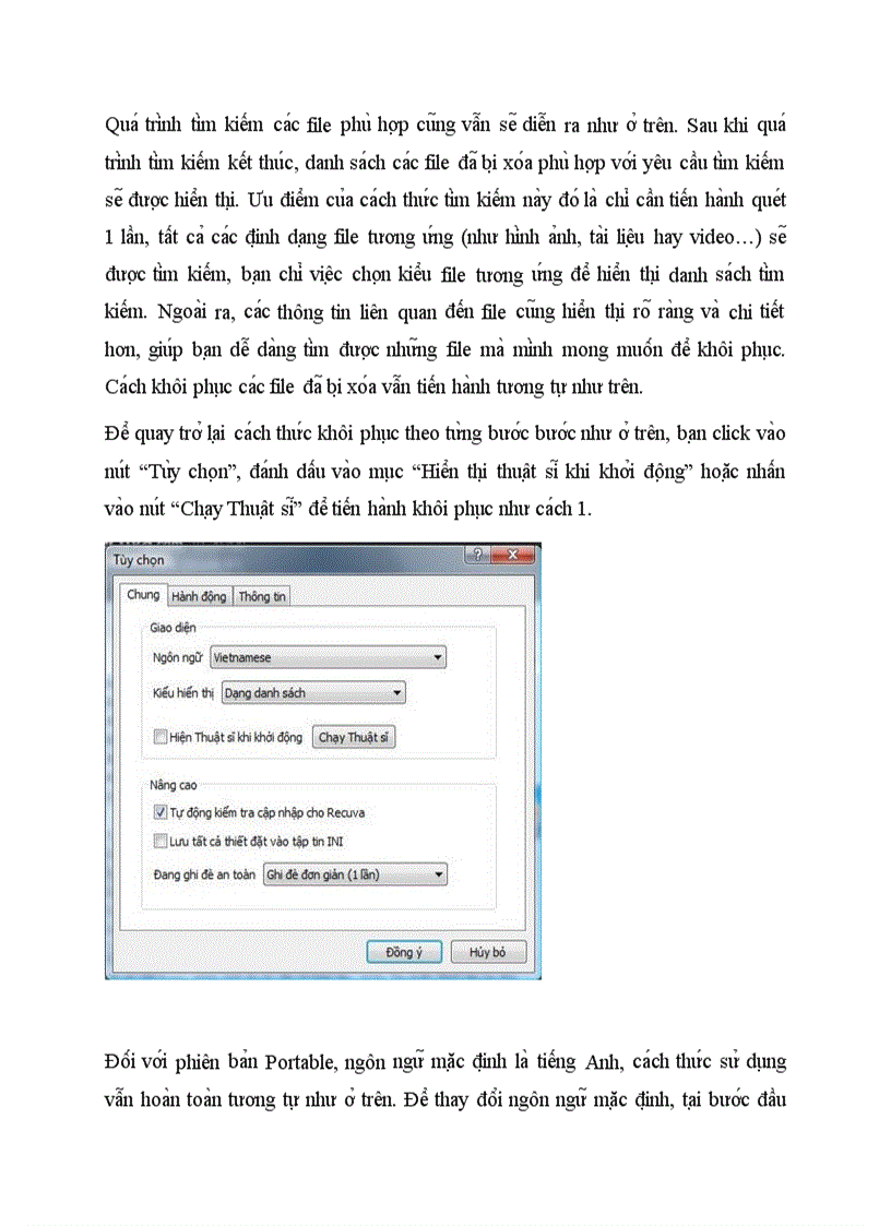 image for page Khôi phục dữ liệu bị mất trong ổ cứng thẻ nhớ usb