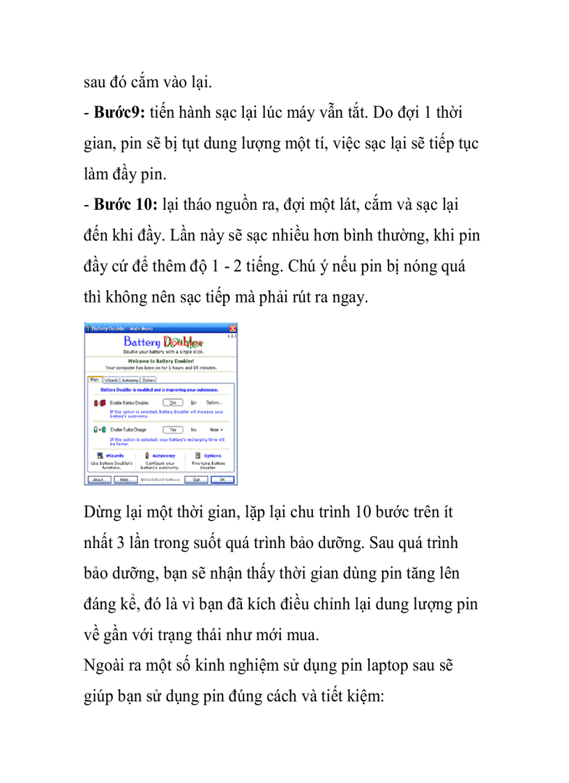image for page Khôi phục pin bị chai