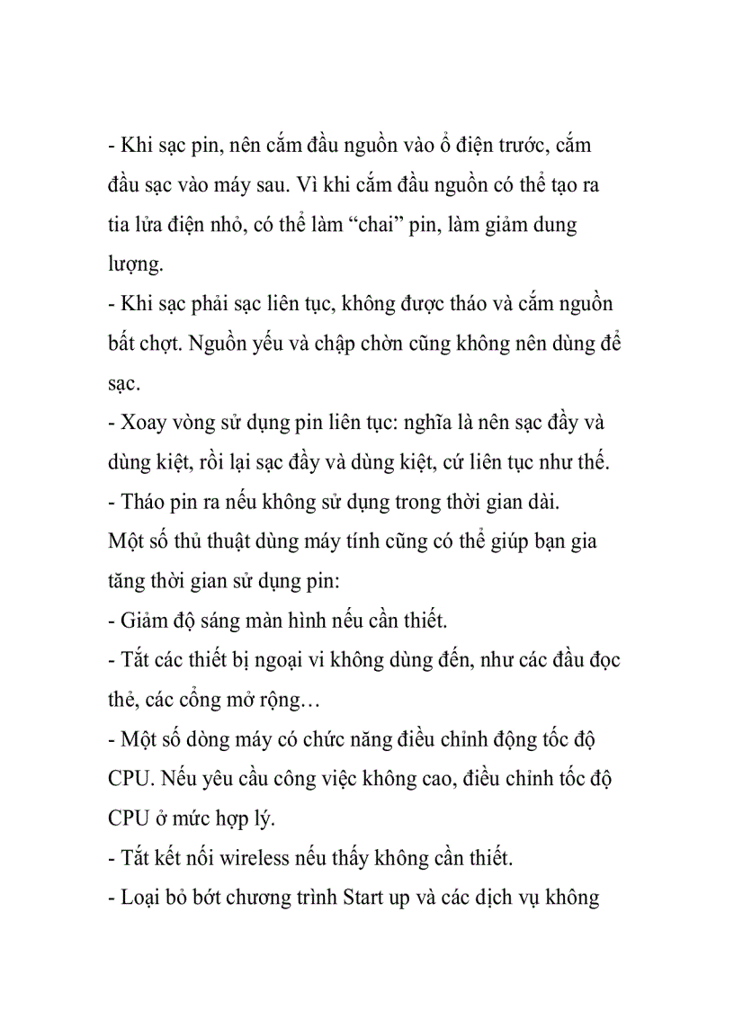 image for page Khôi phục pin bị chai