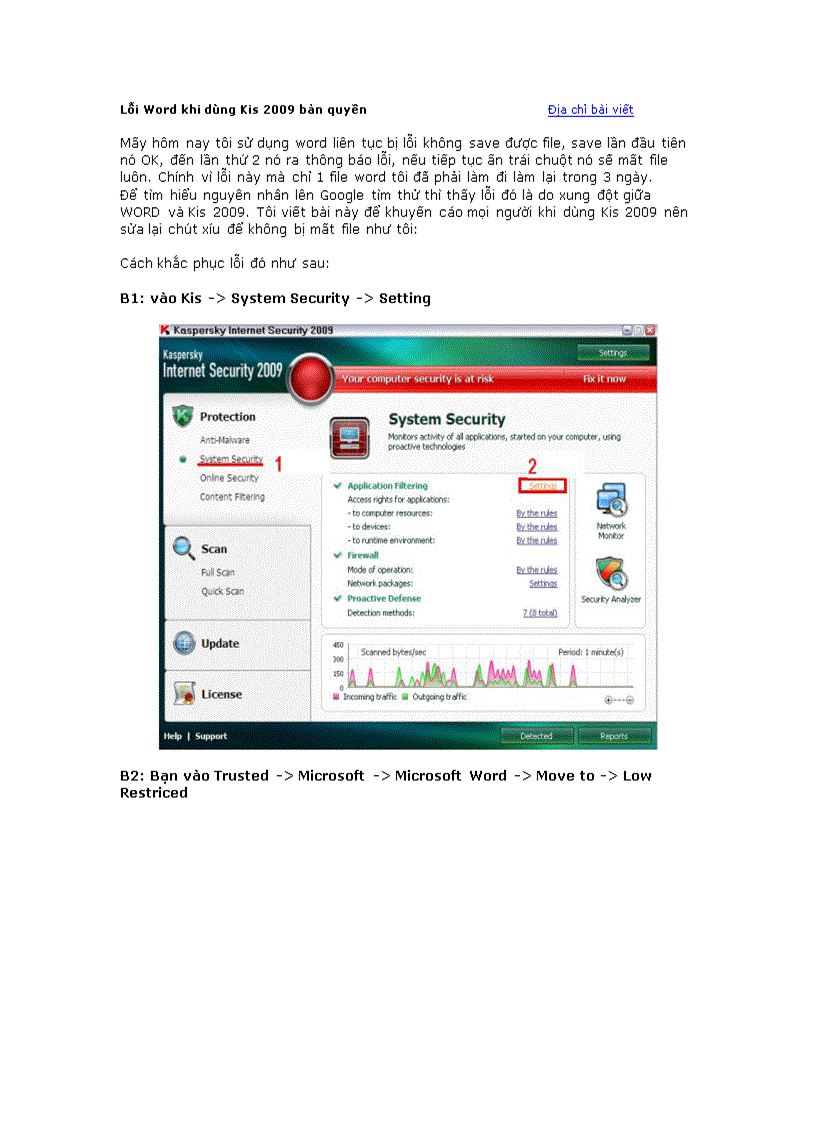 image for page Không save được file word khi cài kis2009