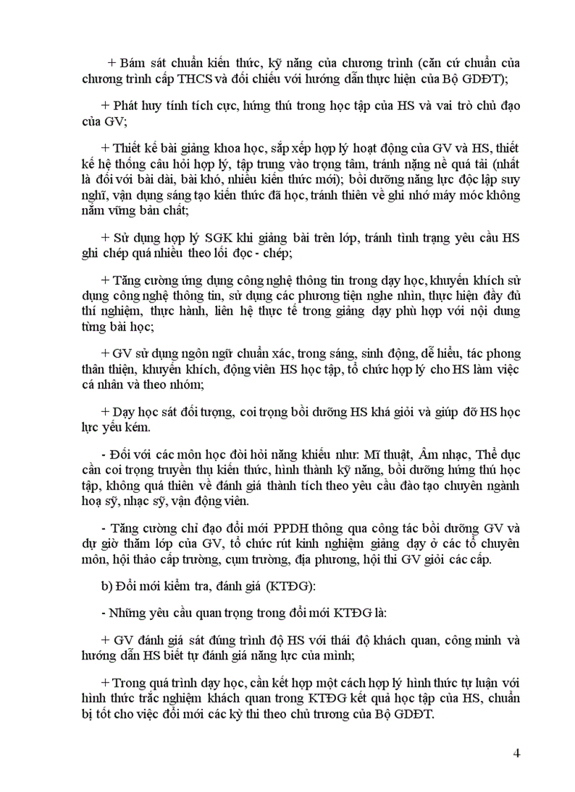 image for page Khung Phân phối chương trình môn Âm nhạc THCS 2009 2010