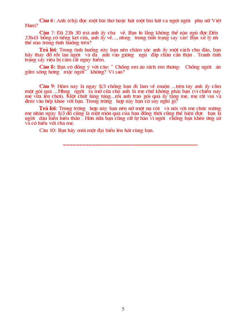 image for page Kịch bản chương trình kỷ niệm ngày 8 3