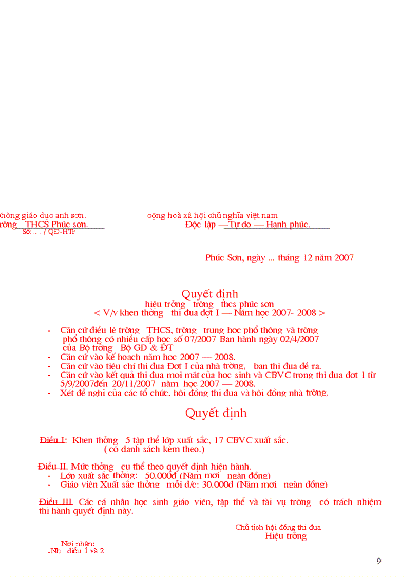 image for page Kich Ban Le So Ket 2010 2011 HOT