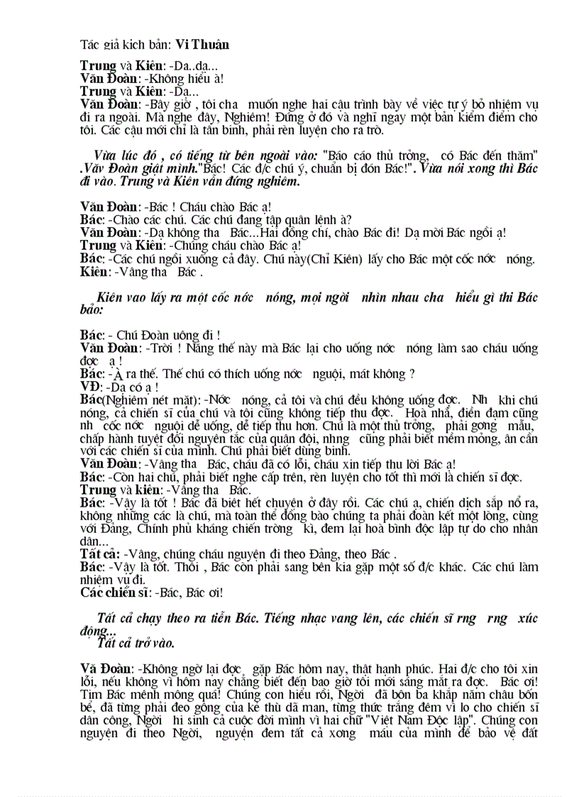 image for page Kịch bàn về Hồ Chủ Tịch