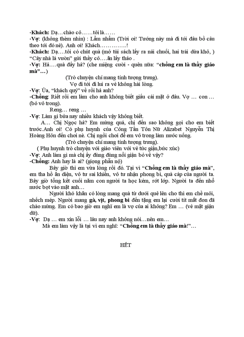 image for page Kịch nói về ngành gd