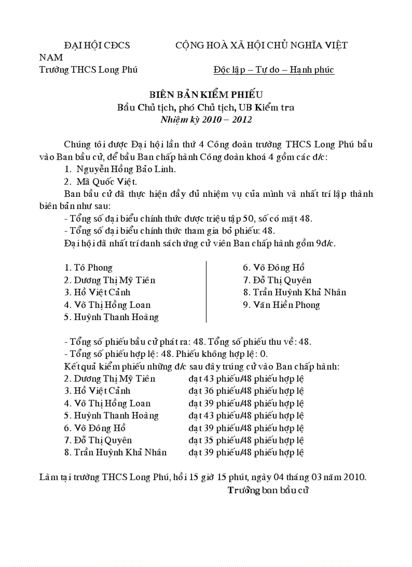 image for page Kiem phieu bau cu BCH