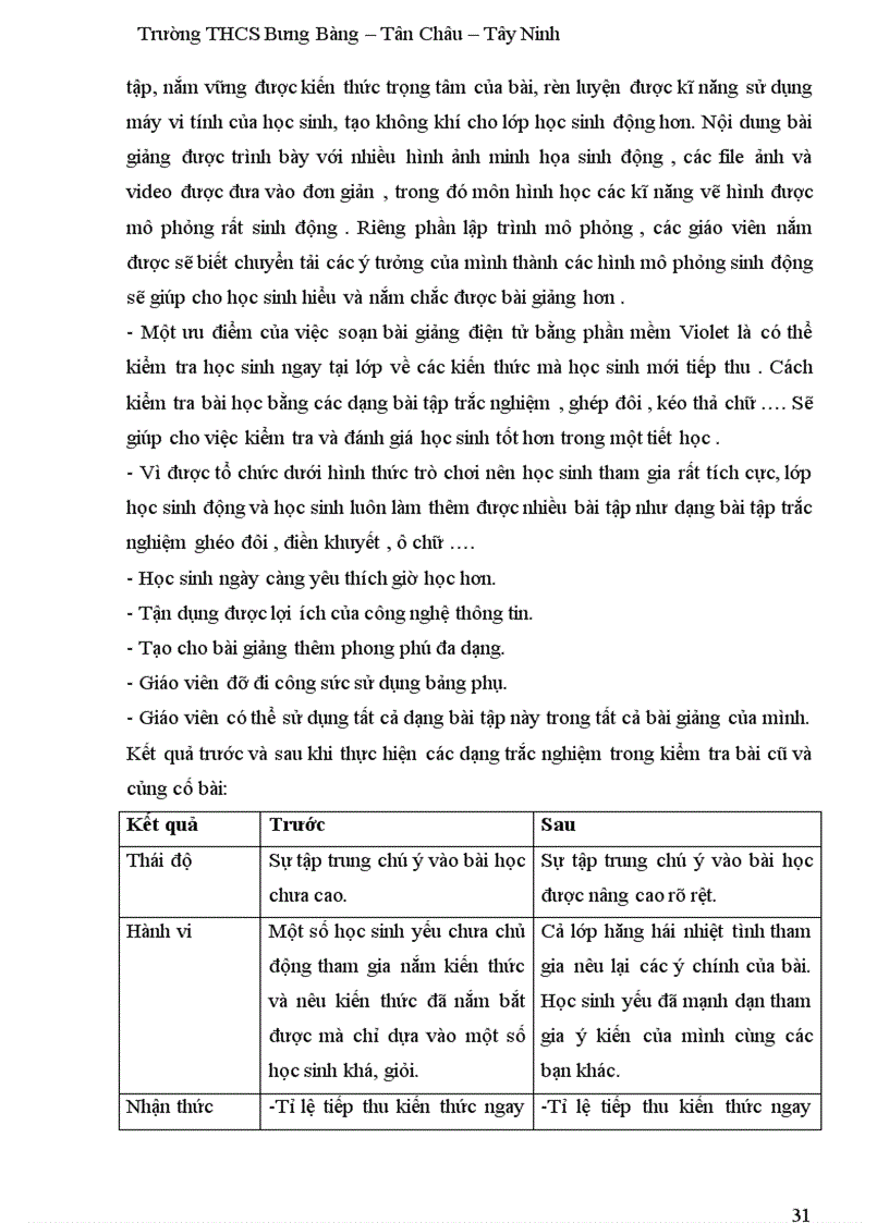 image for page Kinh nghiệm soạn giảng GAĐT bằng phần mềm Violet