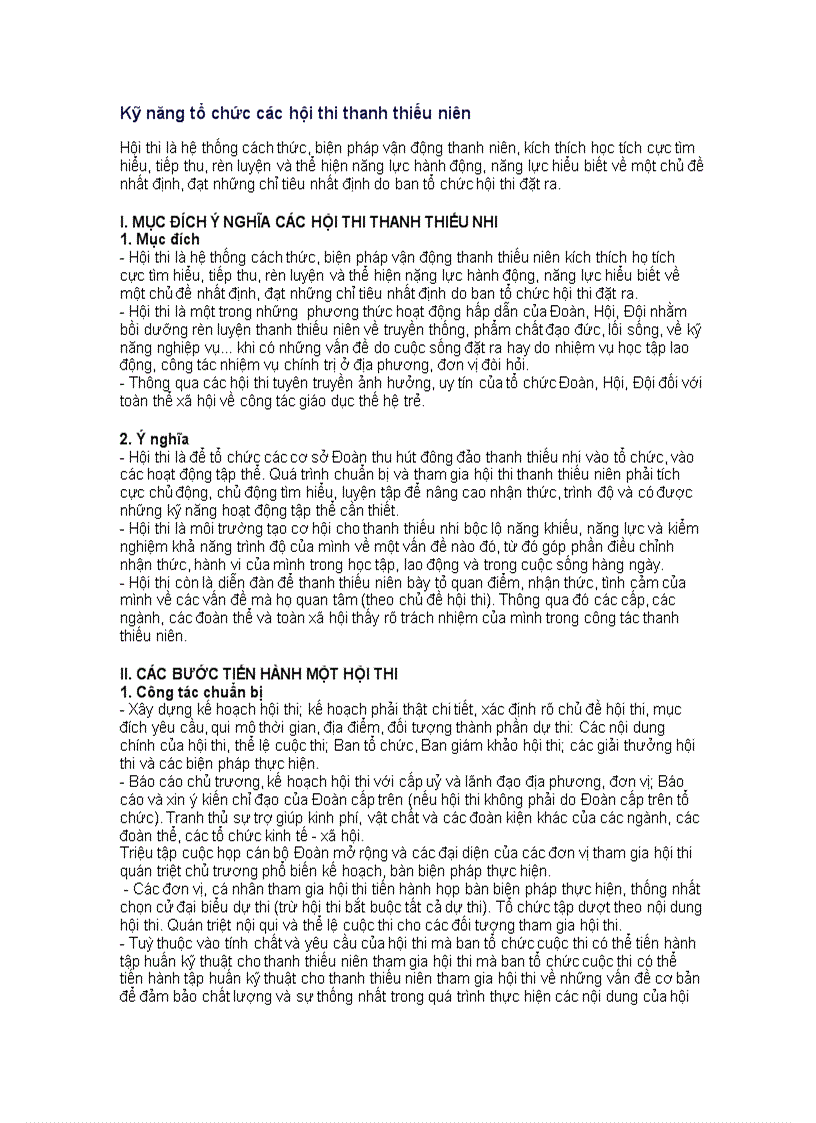 image for page Kỹ năng tổ chức các trò chơi cho thanh thiếu niên