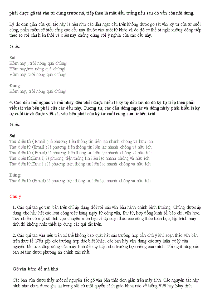 image for page Kỷ thuật soạn thảo văn bản nhanh và hay