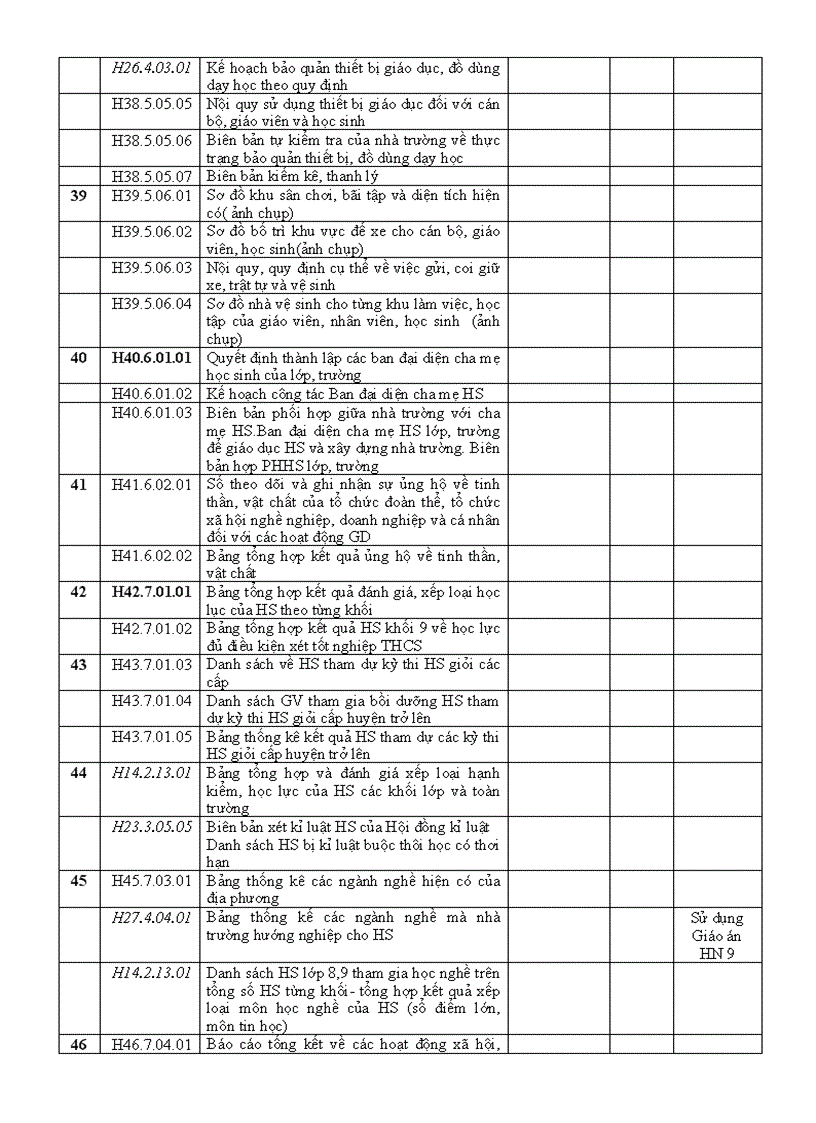 image for page Kê hoach thang 3 1