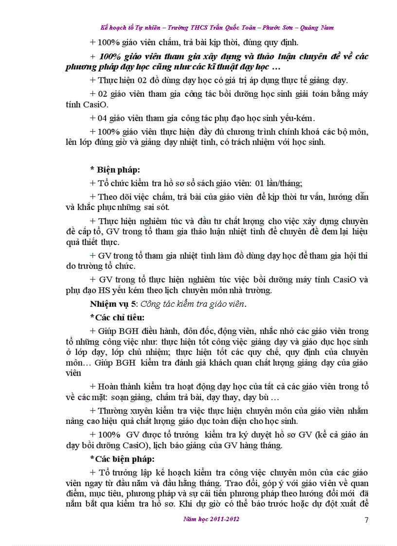 image for page Kế hoạch tổ chuyên môn 2011 2012 1
