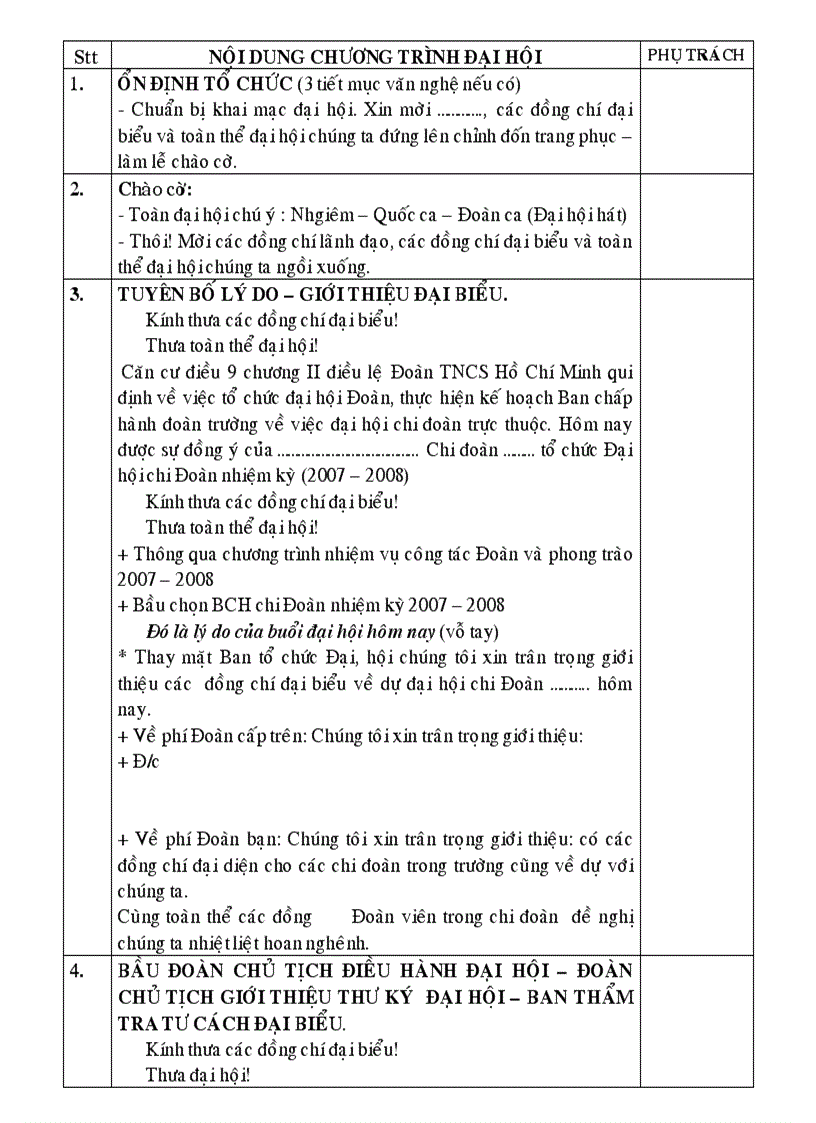 image for page Kịch bản đại hội đoàn 1