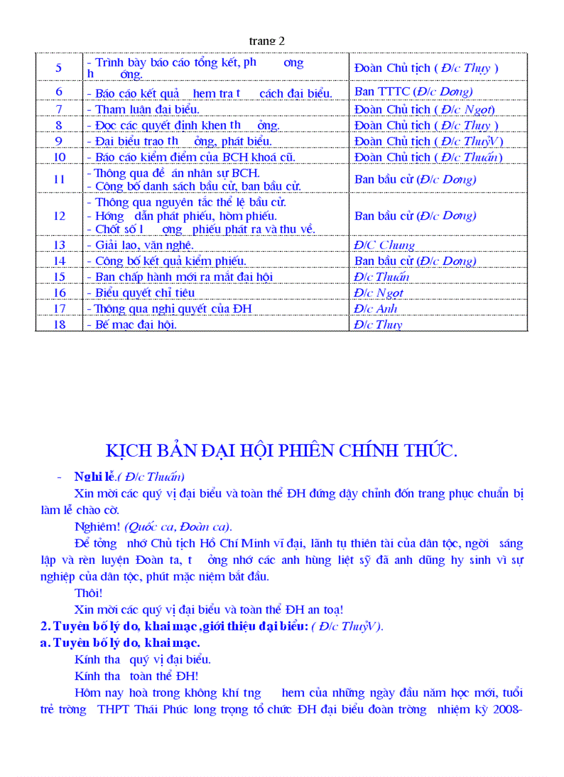 Kịch bản đậi hội 1