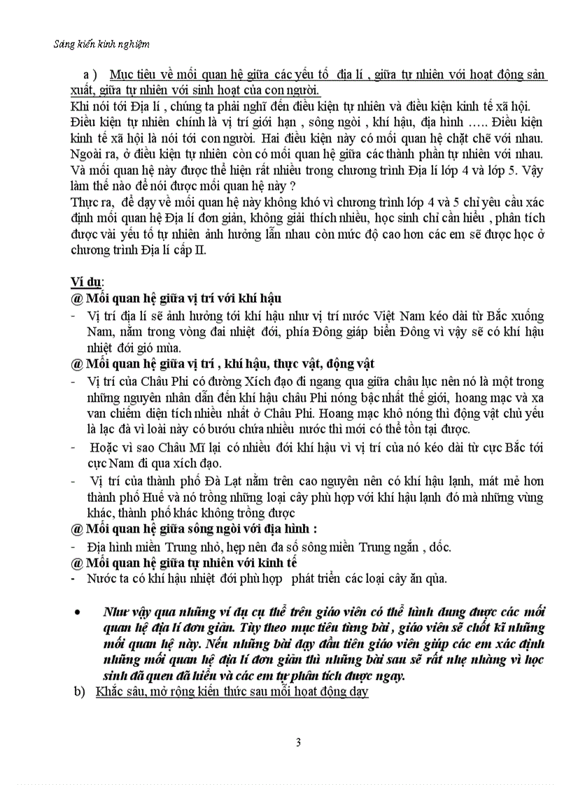 image for page Làm thế nào để dạy tốt môn địa lí