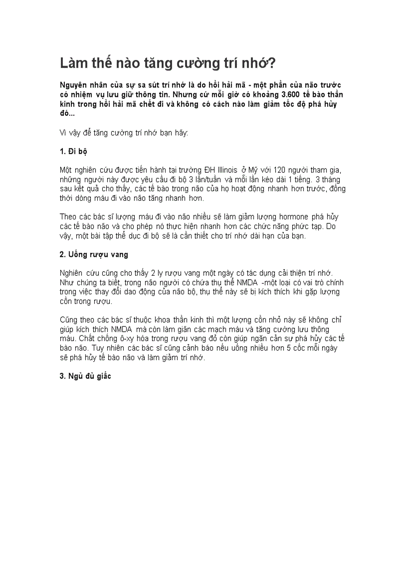 image for page Làm thế nào để tăng trí nhớ