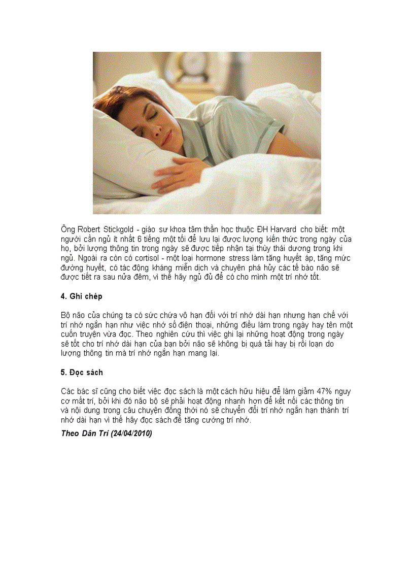 image for page Làm thế nào để tăng trí nhớ