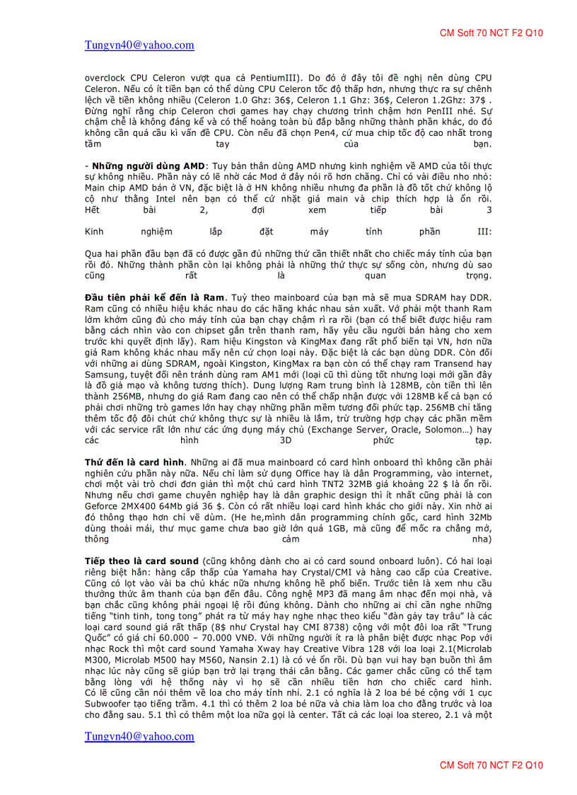 image for page Lắp ráp máy tính