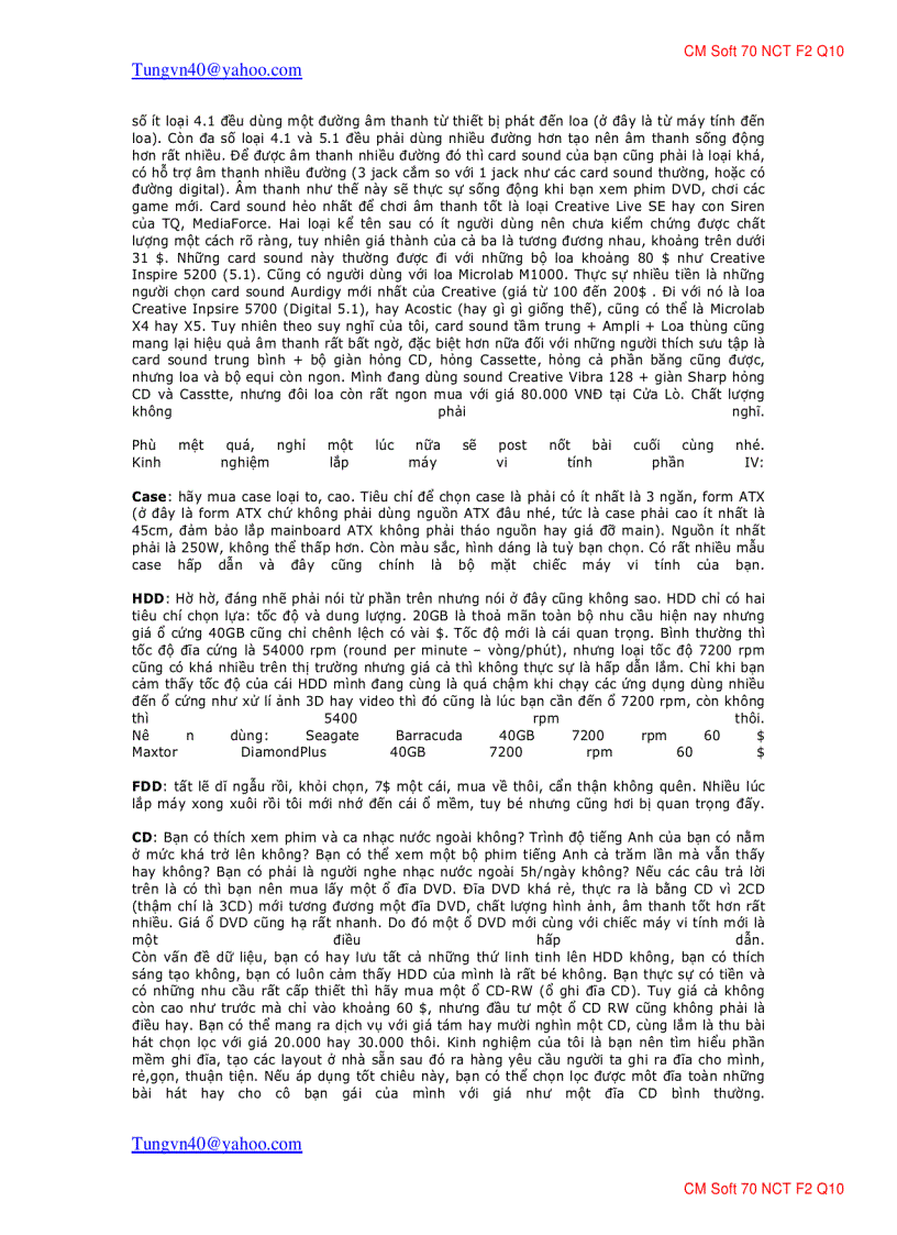 image for page Lắp ráp máy tính