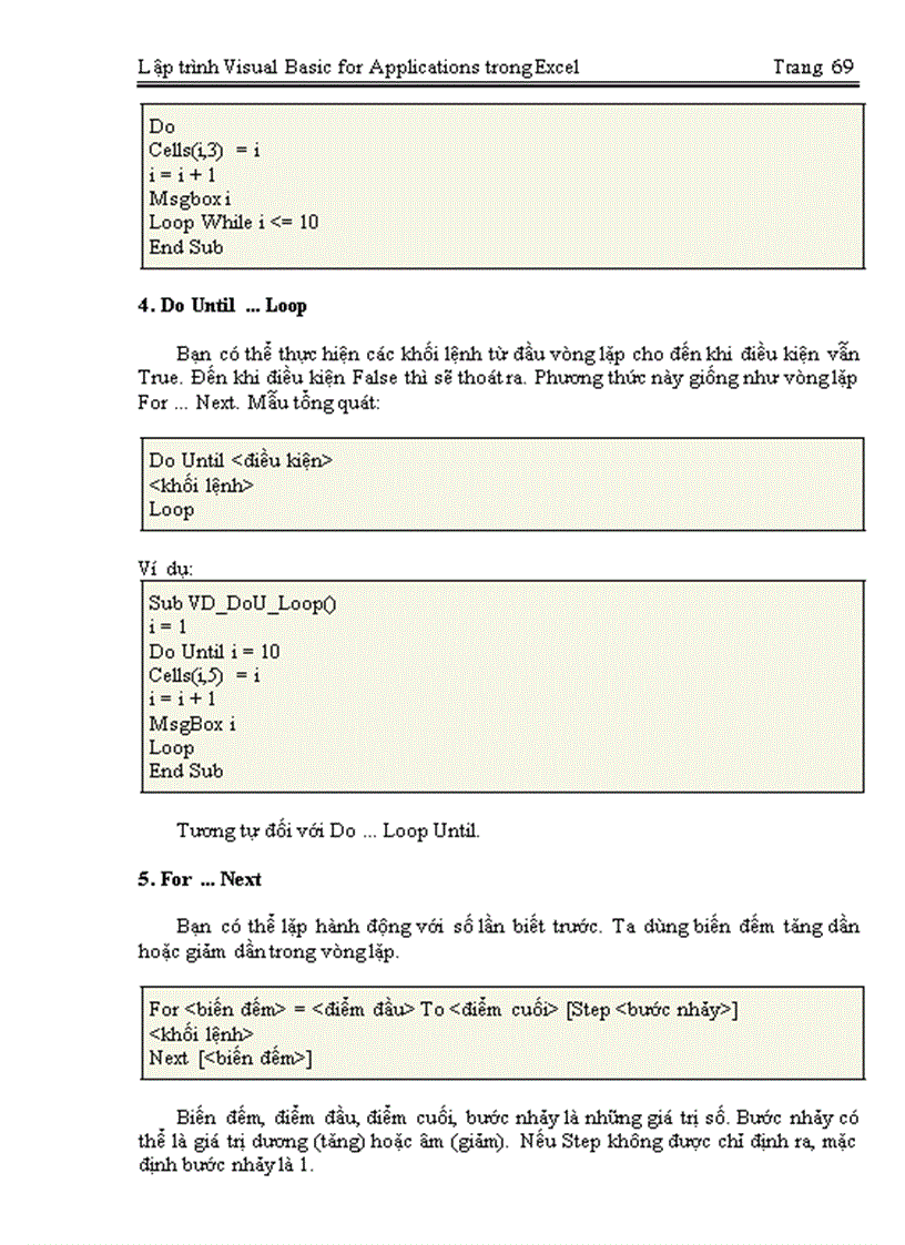 image for page Lap trinh vba