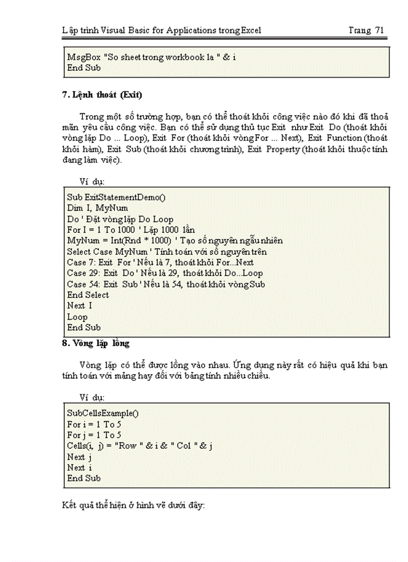 image for page Lap trinh vba