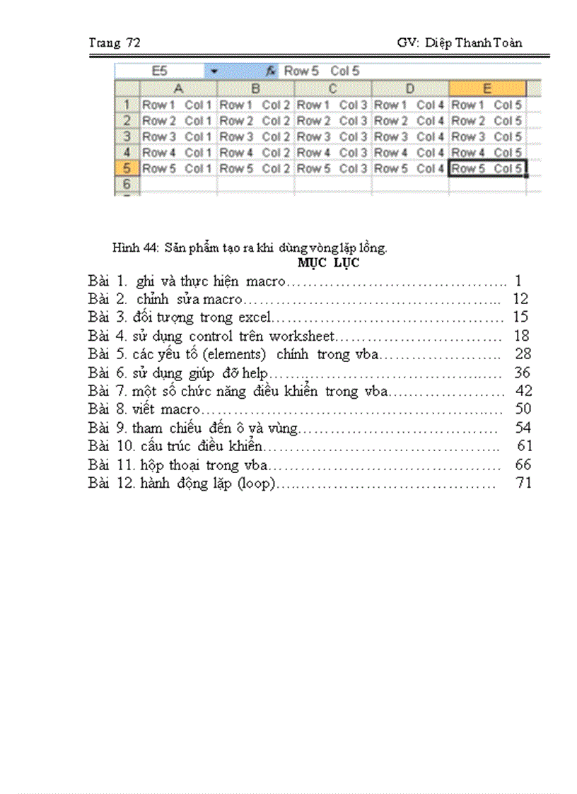 image for page Lap trinh vba