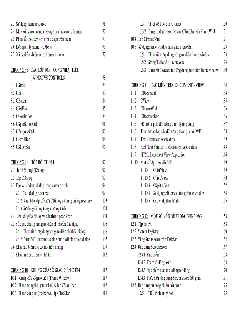 image for page Lập trình windows với MFC