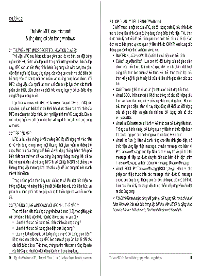 image for page Lập trình windows với MFC