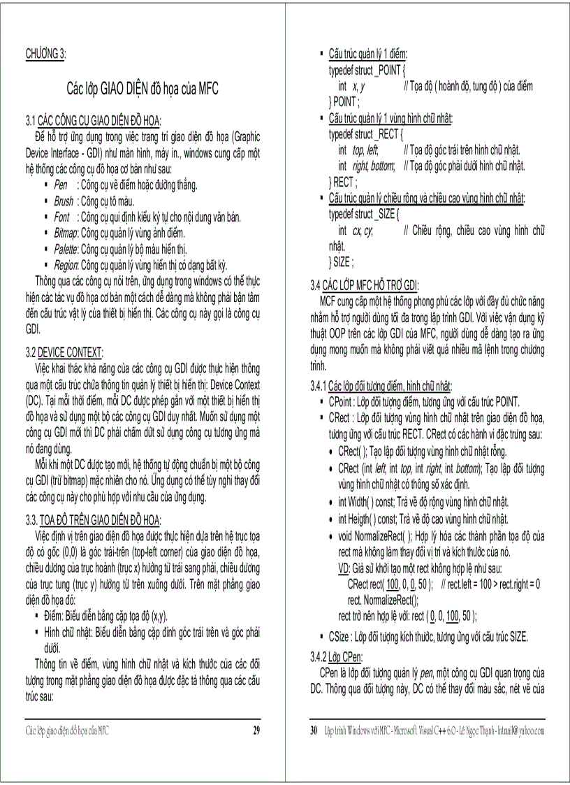 image for page Lập trình windows với MFC