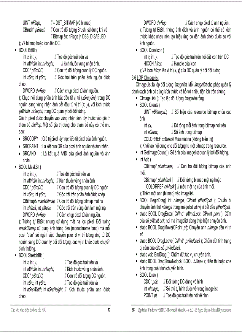 image for page Lập trình windows với MFC