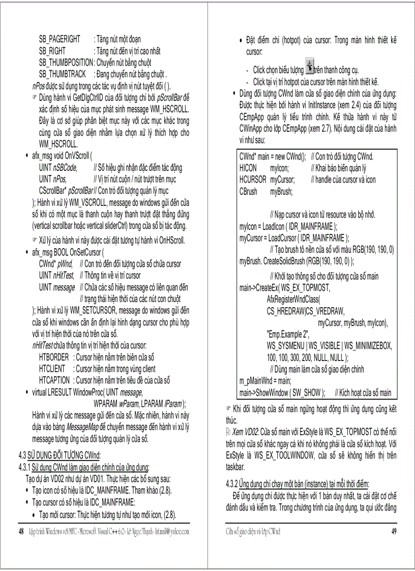 image for page Lập trình windows với MFC