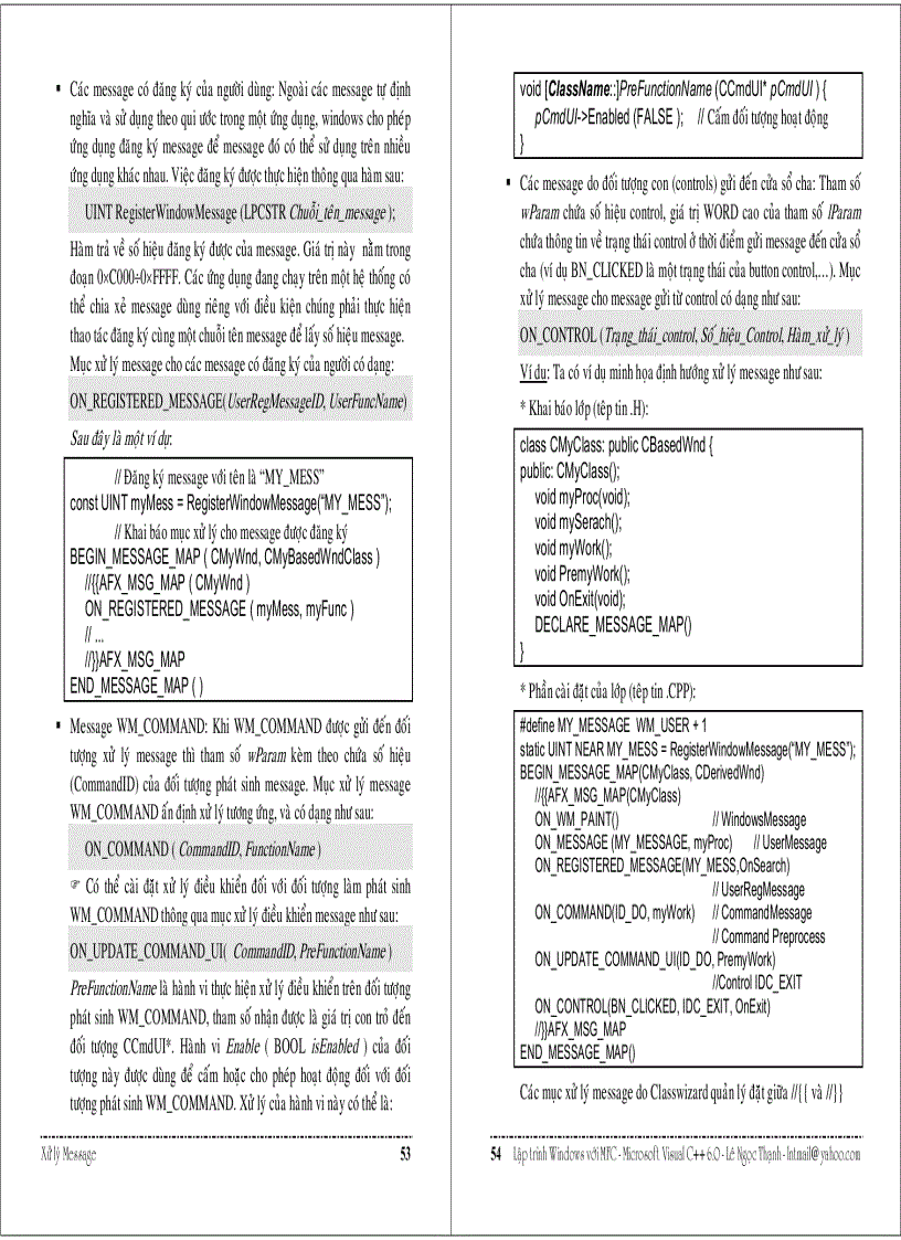 image for page Lập trình windows với MFC