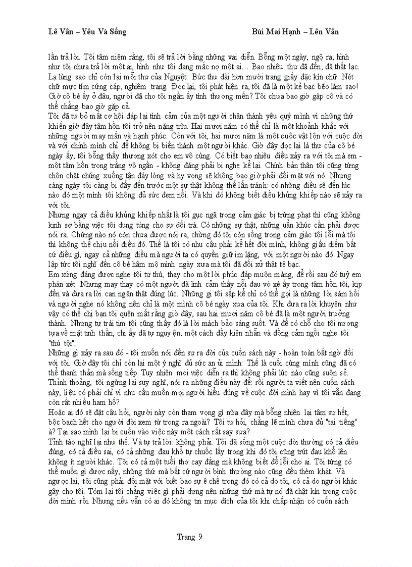 image for page Lê Vân Yêu và Sống