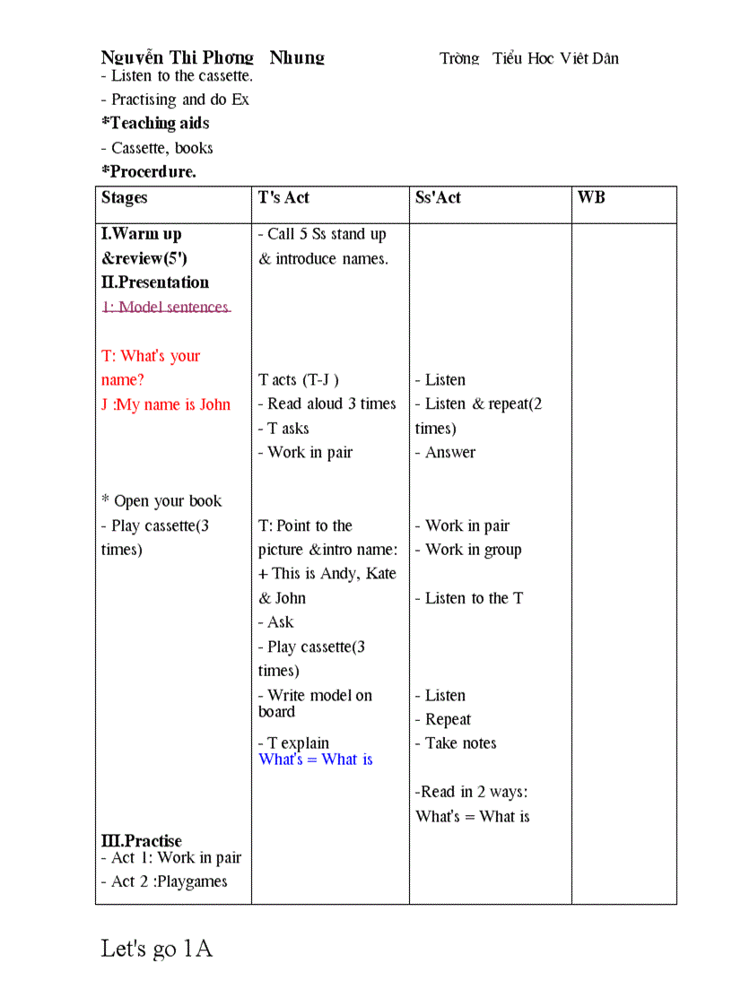 image for page Let s go 1A