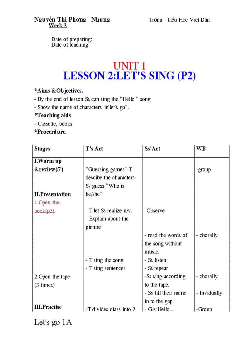 image for page Let s go 1A