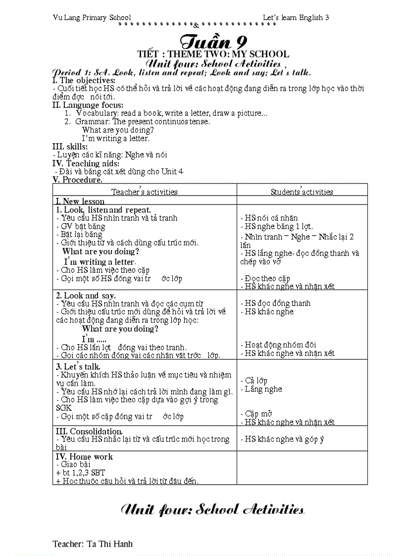 image for page Let s learn English 3