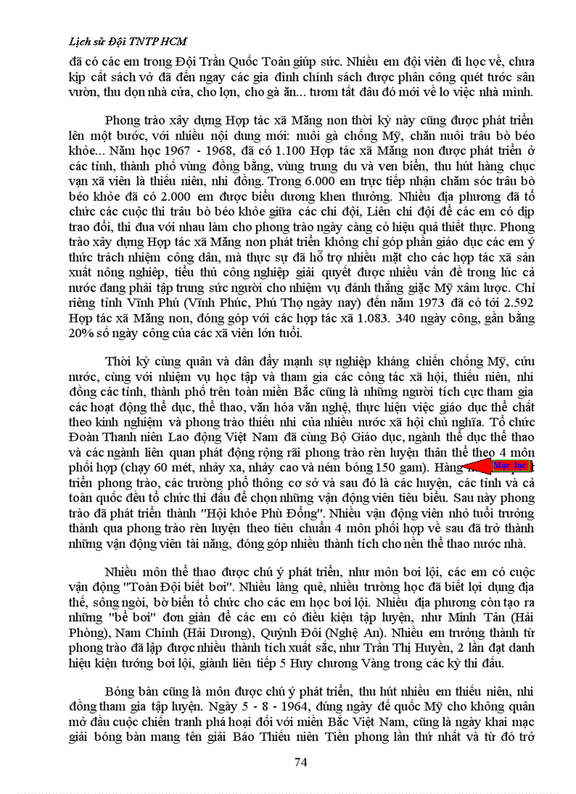 image for page Lịch sử Đội TNTP HCM