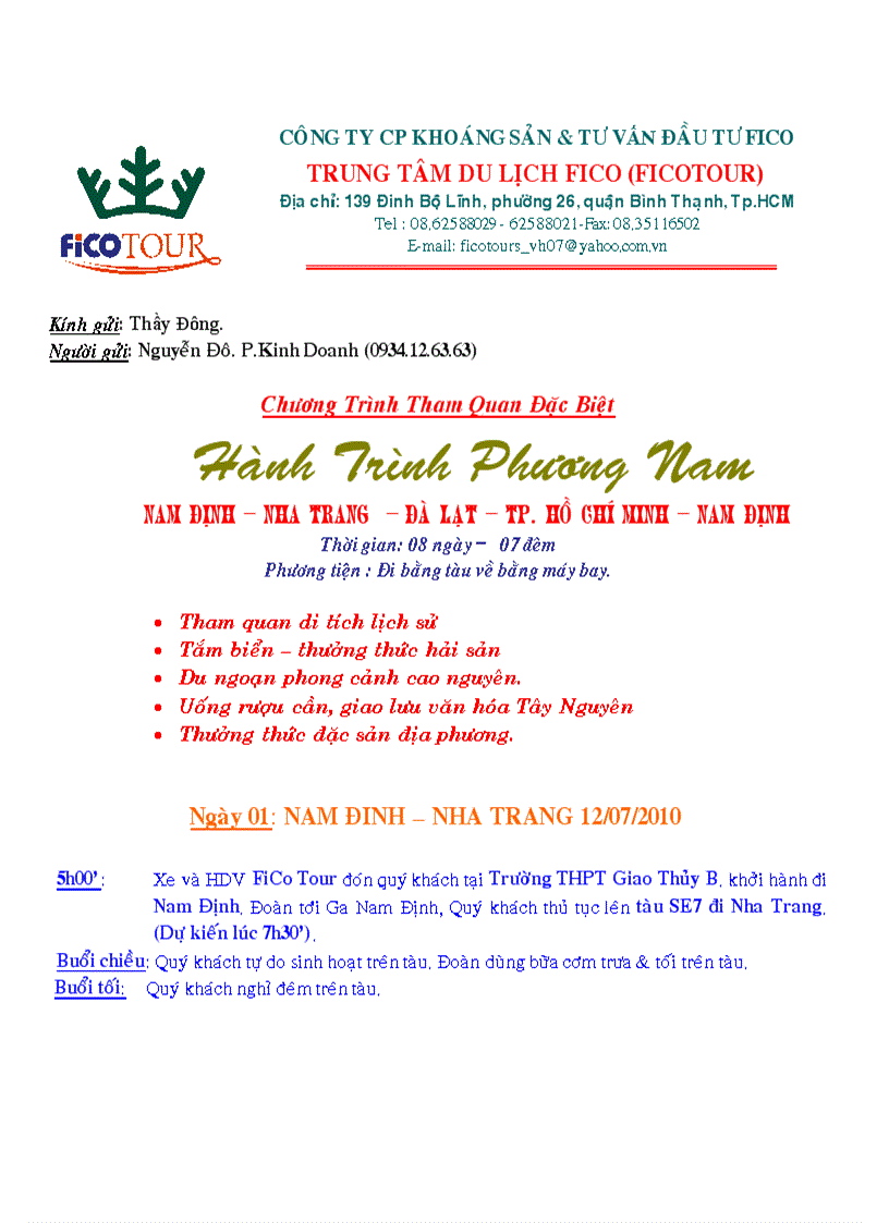 image for page Lich tham quan 2009 2010