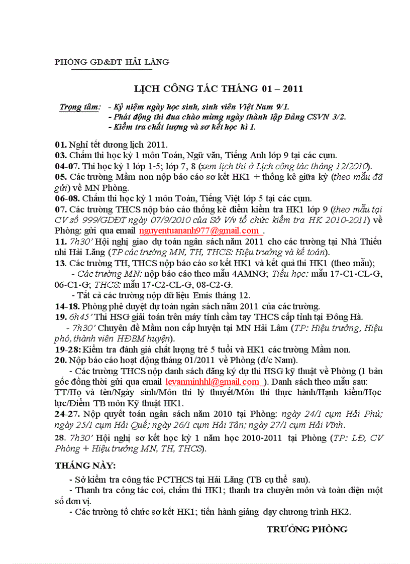 image for page Lich tháng 1 PGD