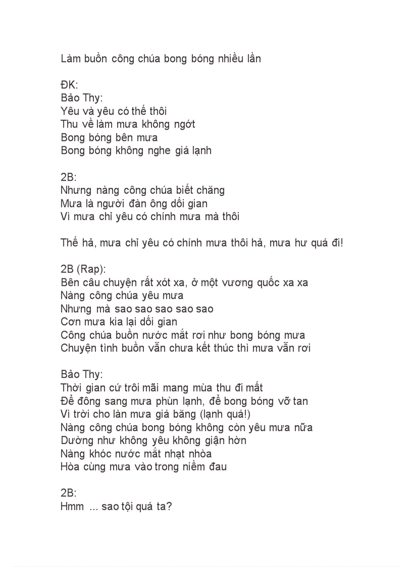 image for page Lời các bài hát