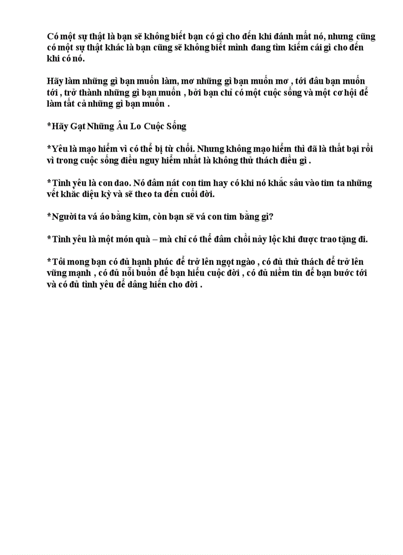 image for page Lời khuyên cuộc sống