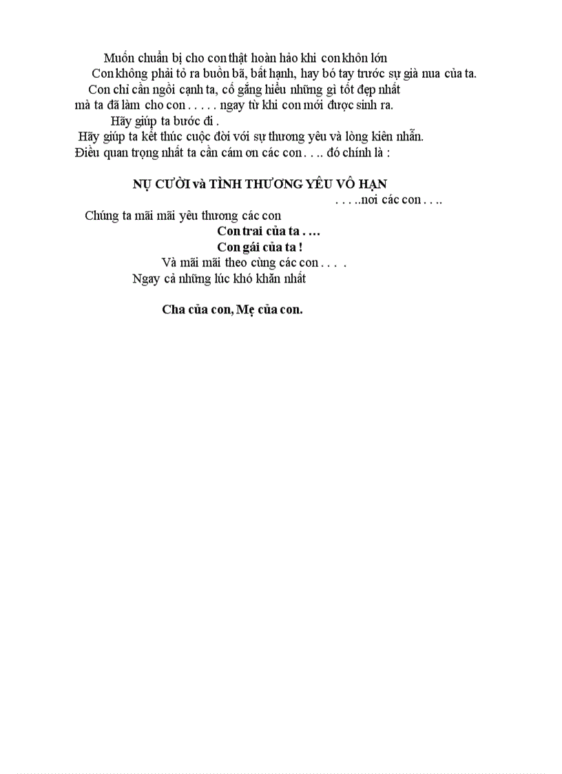 image for page Lời tâm sự của cha mẹ khi lớn tuổi