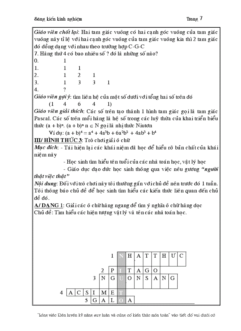image for page Lồng kiến thức toán trong đố vui dưới cờ