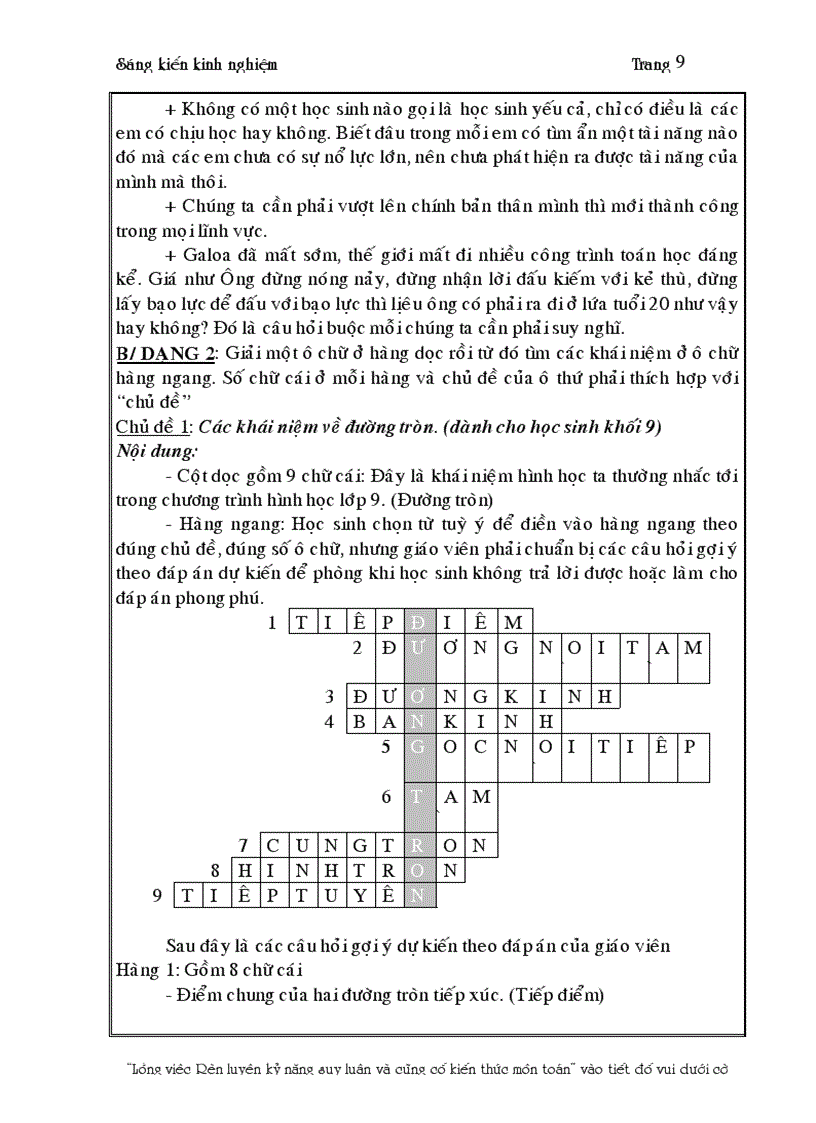 image for page Lồng kiến thức toán trong đố vui dưới cờ