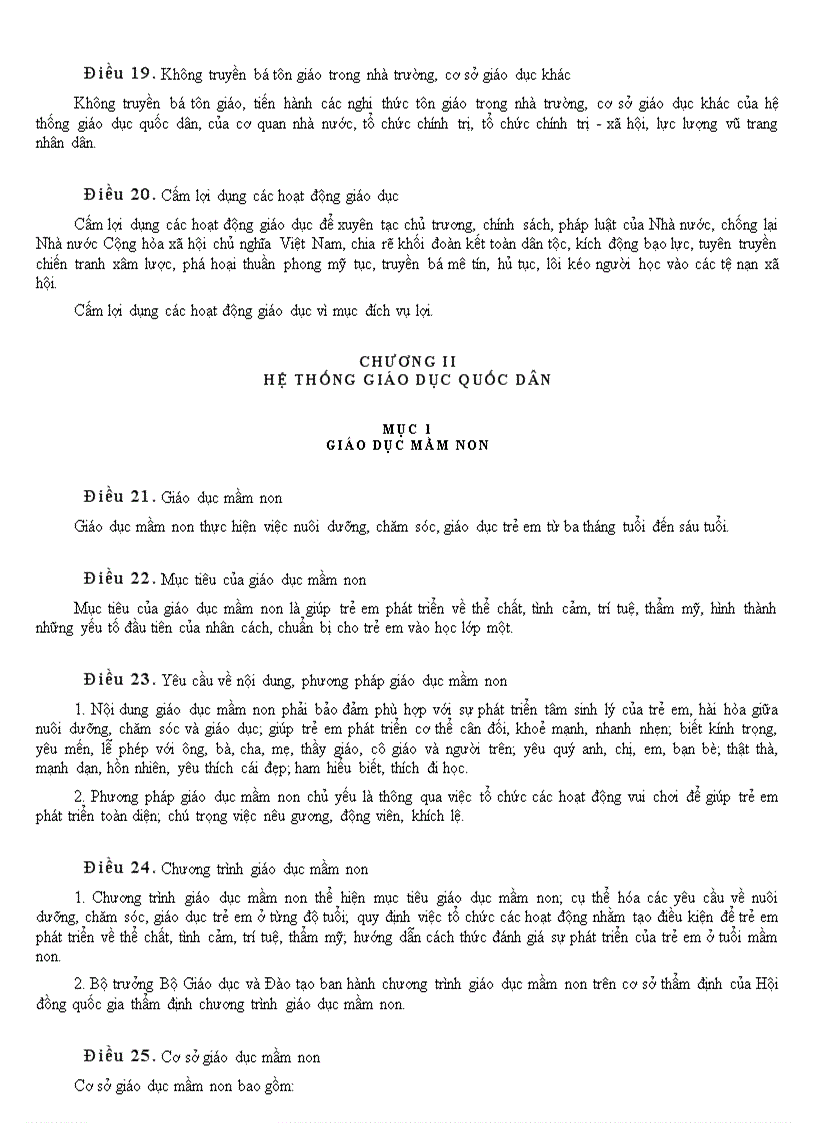image for page Luat giáo dục 2005