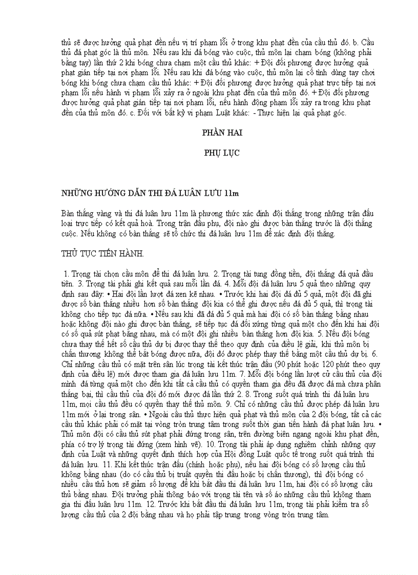 image for page Luat bong da 11 nguoi