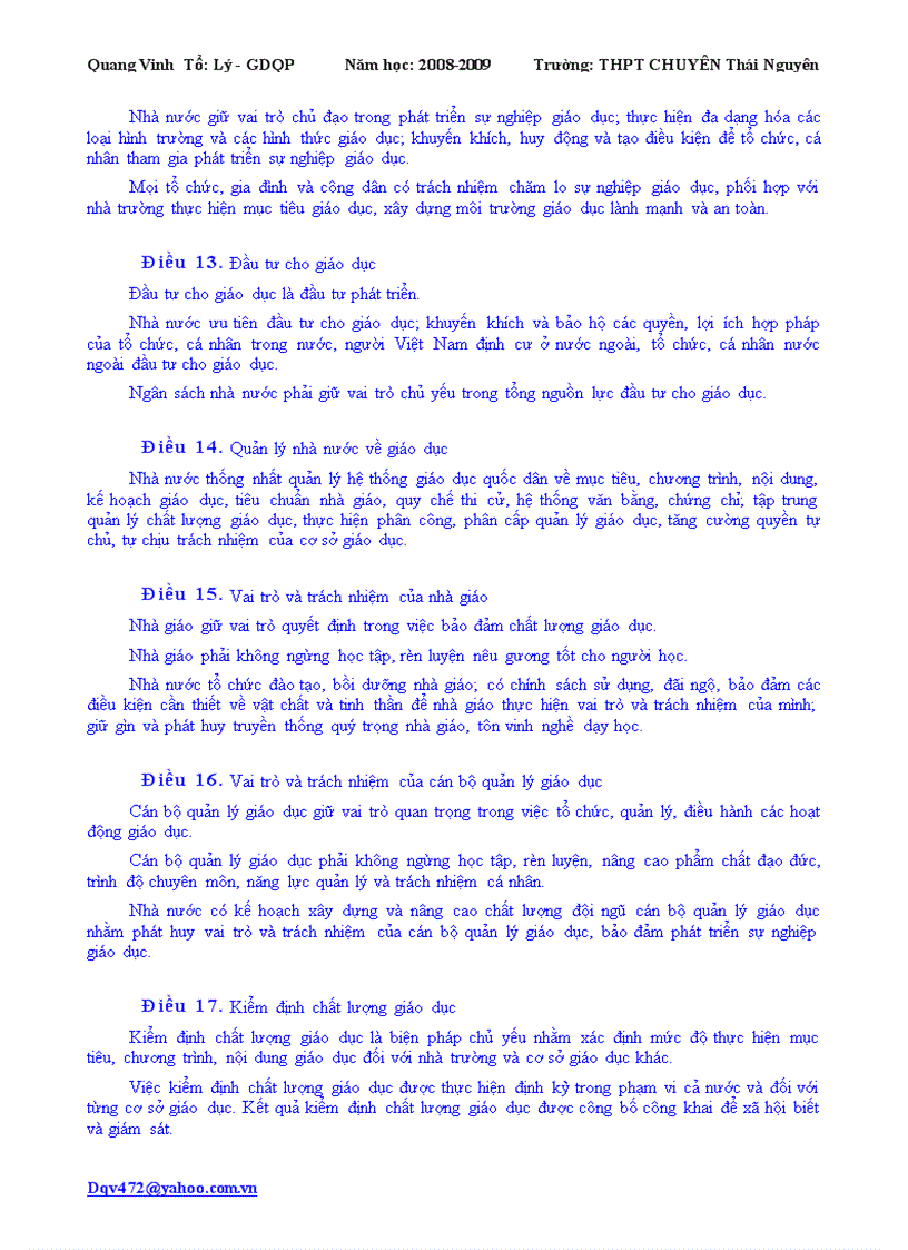 image for page Luat Giao duc 2008