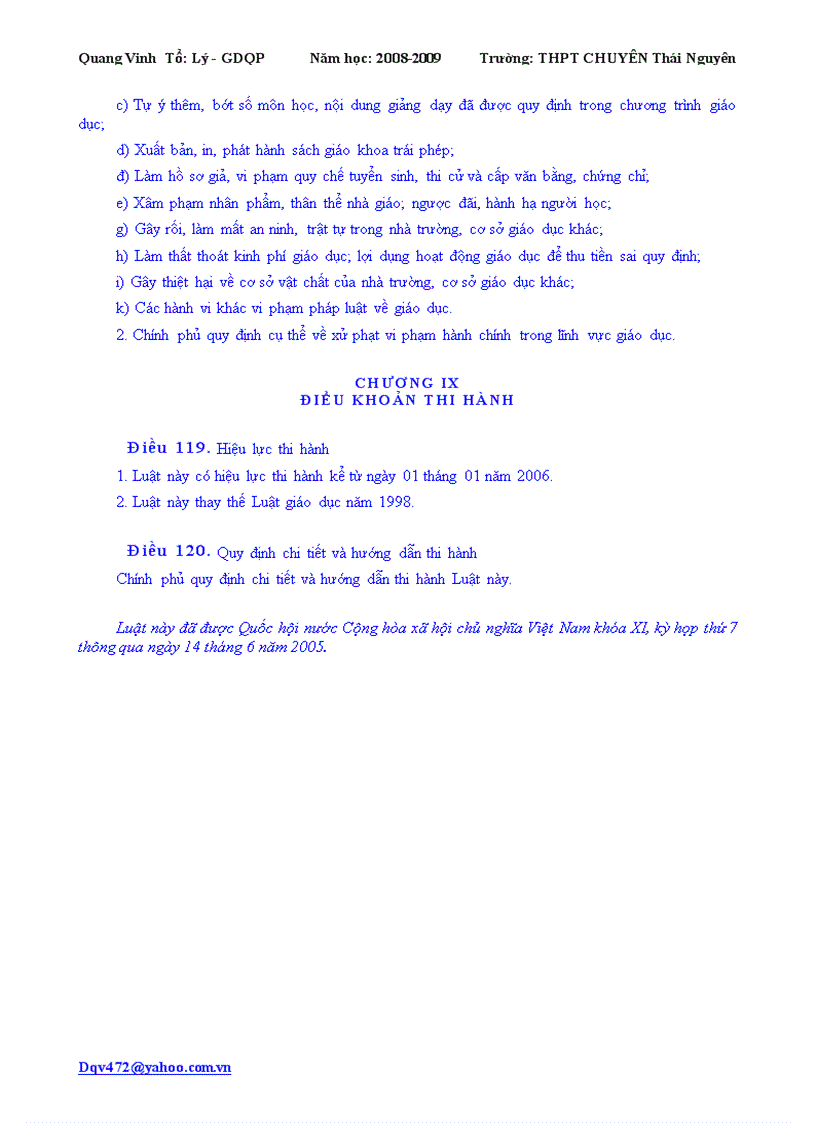 image for page Luat Giao duc 2008