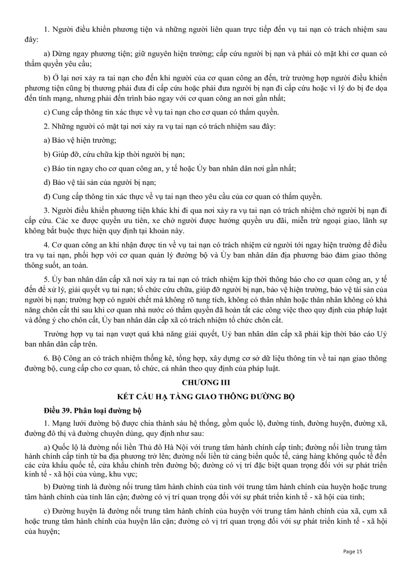 image for page Luật GT Đường Bộ 2008