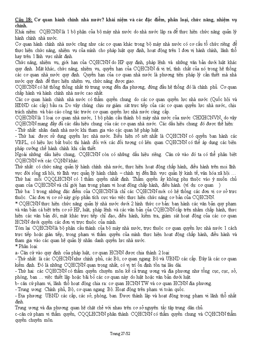 image for page Luật Hình Chính Câu Hỏi Thi TN